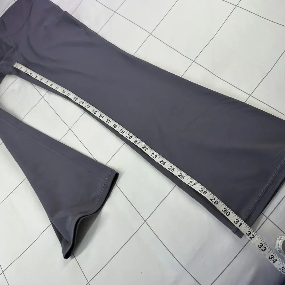 Athleta Pants Womens Large Purple Transcend Slim Yoga Bootcut Pilates Athleisure